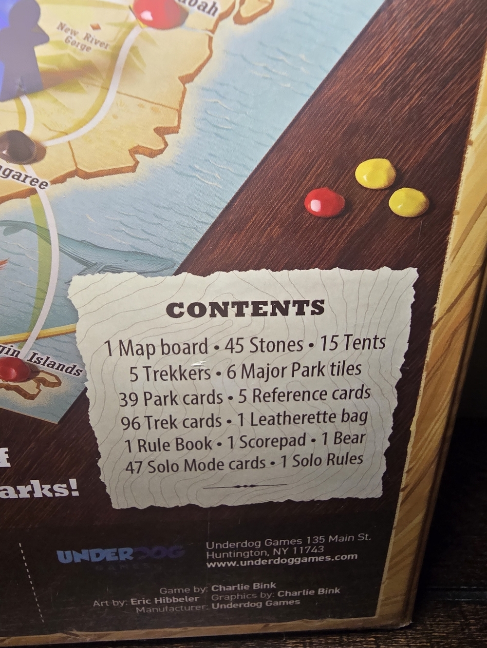 Trekking The National Parks 3rd Edition Strategy Board Game New Sealed - Picture 4 of 5
